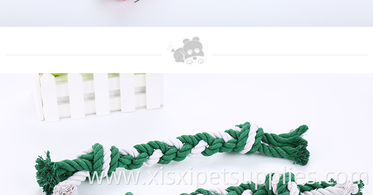 Christmas Dog Toy 2019 New Arrive Handmade Weave Rope Dog Toy bone